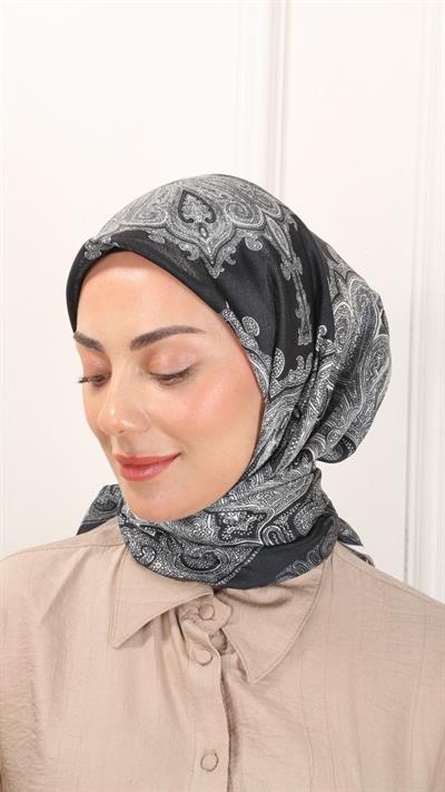 Locella Parla Eşarp Siyah-4
