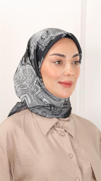 Locella Parla Eşarp Siyah-4