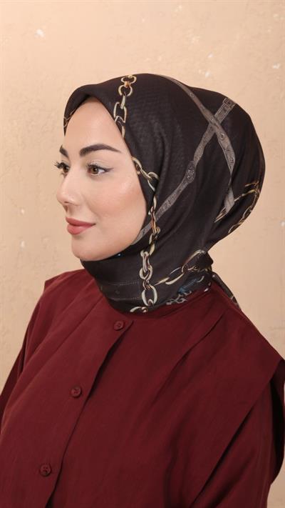 Locella Soft Pamuk Eşarp Acı Kahve