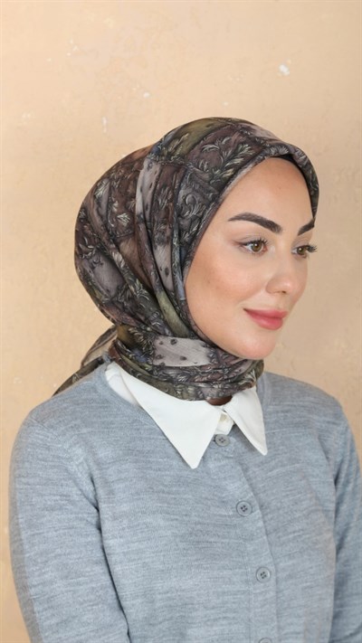 Locella Soft Pamuk Eşarp Vizon