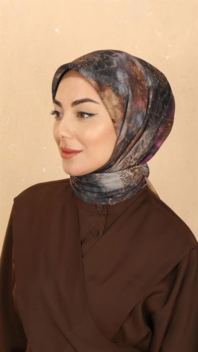 Locella Soft Pamuk Eşarp Siyah