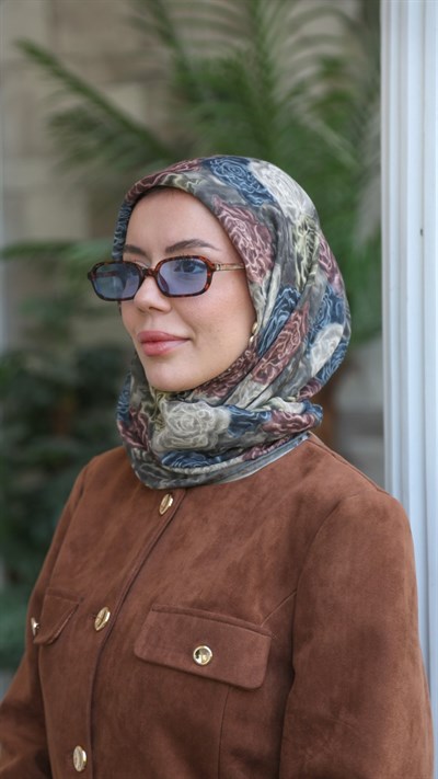 Locella Soft Pamuk Eşarp Vizon