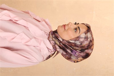 Locella Soft Pamuk Eşarp Pembe