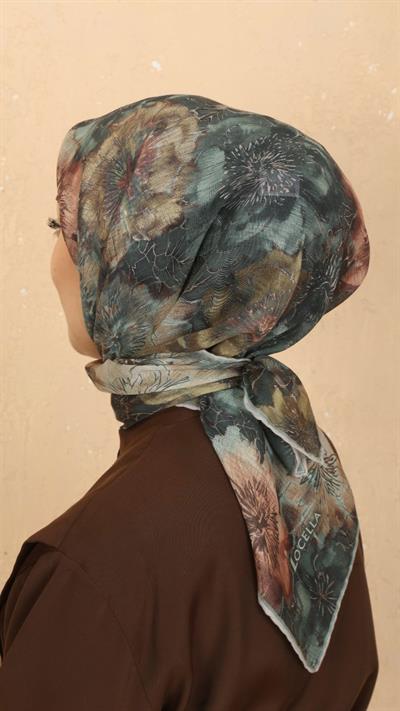 Locella Soft Pamuk Eşarp Mint Yeşili