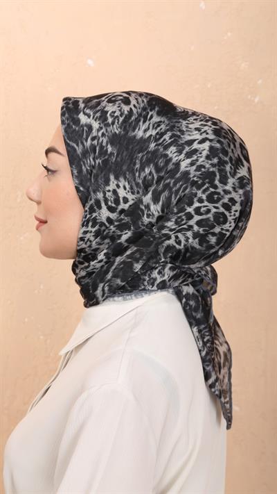 Locella Soft Pamuk Eşarp Gri