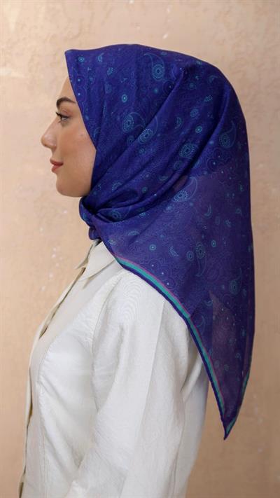 Locella Soft Pamuk Eşarp Canlı Mor-25