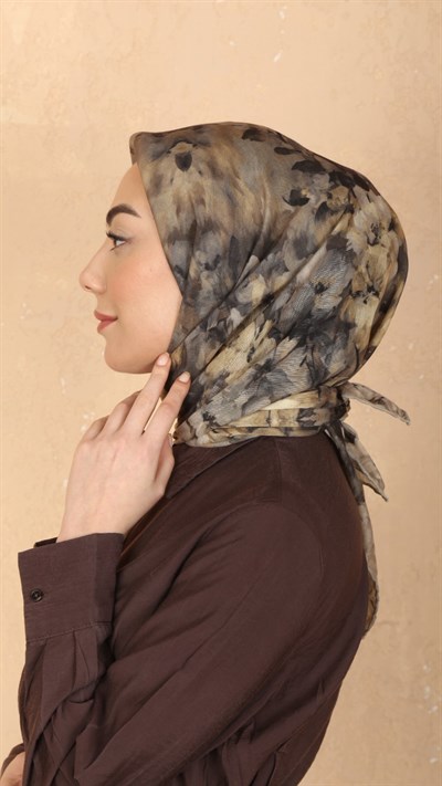 Locella Soft Pamuk Eşarp Sarı