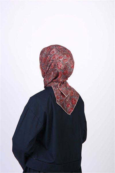 Locella Soft Pamuk Eşarp Mercan