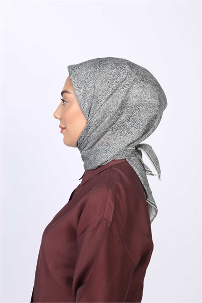 Locella Soft Pamuk Eşarp Gri