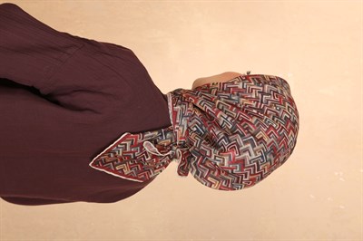 Locella Soft Pamuk Eşarp Bordo
