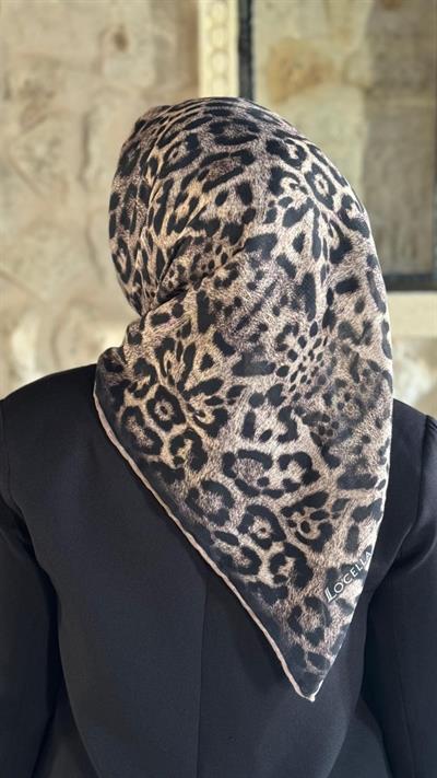 Locella Soft Pamuk Eşarp Vizon