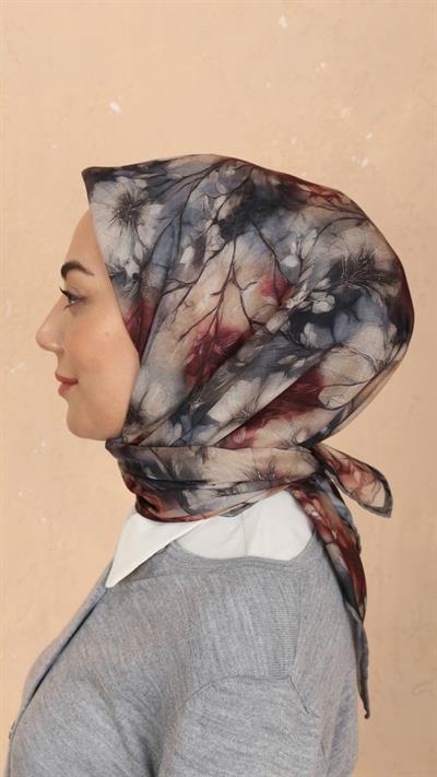 Locella Soft Pamuk Eşarp Siyah
