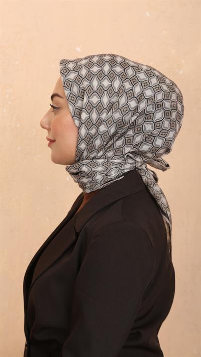 Locella Soft Pamuk Eşarp Krem