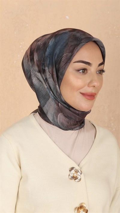 Locella Soft Pamuk Eşarp Gri