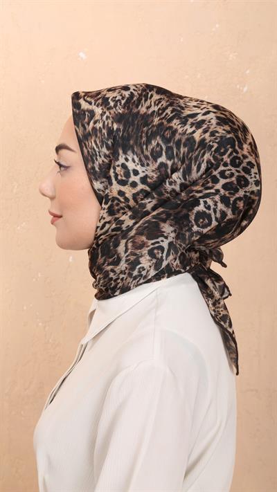 Locella Soft Pamuk Eşarp Acı Kahve