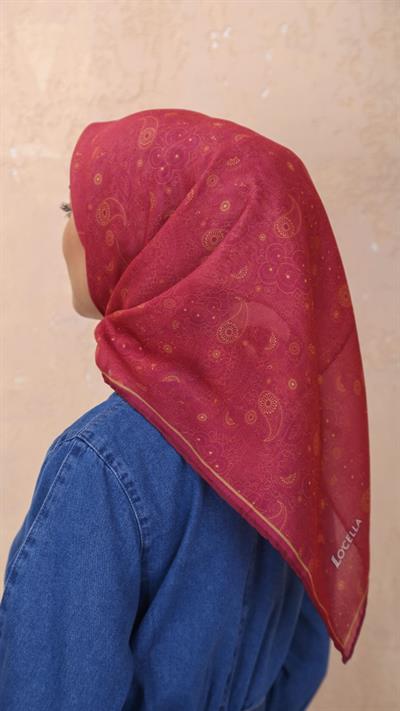 Locella Soft Pamuk Eşarp Çok Renkli-23