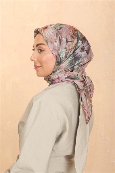 Locella Soft Pamuk Eşarp Fuşya
