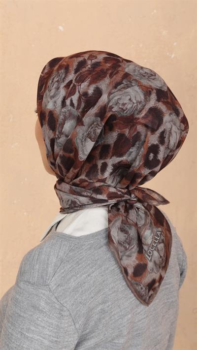 Locella Soft Pamuk Eşarp Turuncu