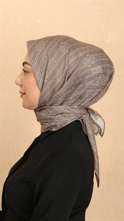 Locella Soft Pamuk Eşarp Cappucino