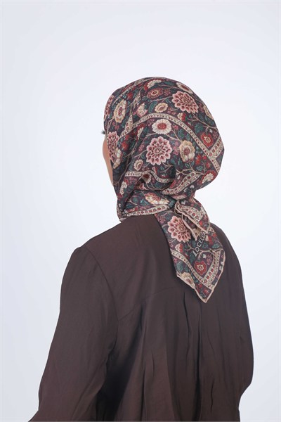Locella Soft Pamuk Eşarp Mürdüm