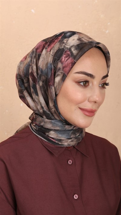 Locella Soft Pamuk Eşarp Siyah