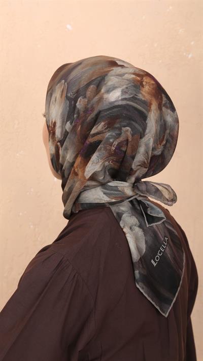 Locella Soft Pamuk Eşarp Vizon