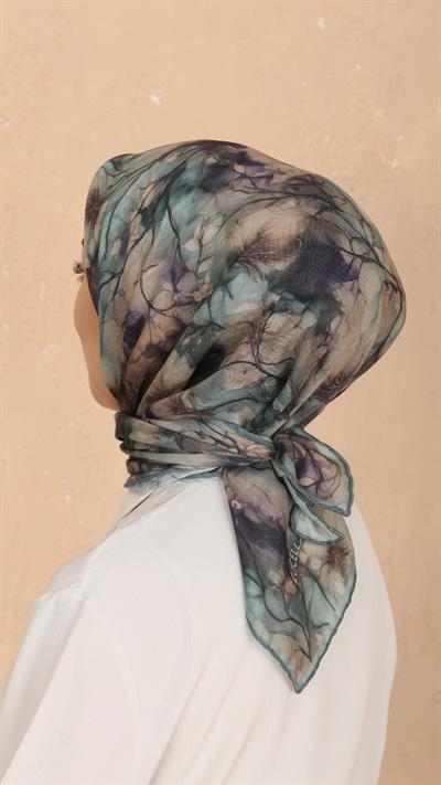 Locella Soft Pamuk Eşarp Mint Yeşili