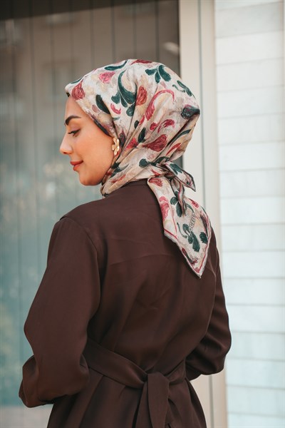 Locella Soft Pamuk Eşarp Vizon