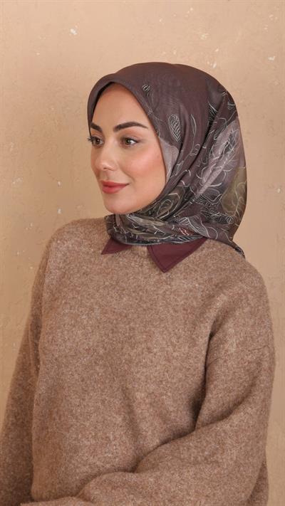 Locella Soft Pamuk Eşarp Vizon