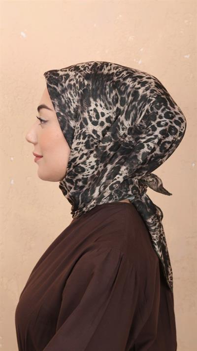 Locella Soft Pamuk Eşarp Yeşil