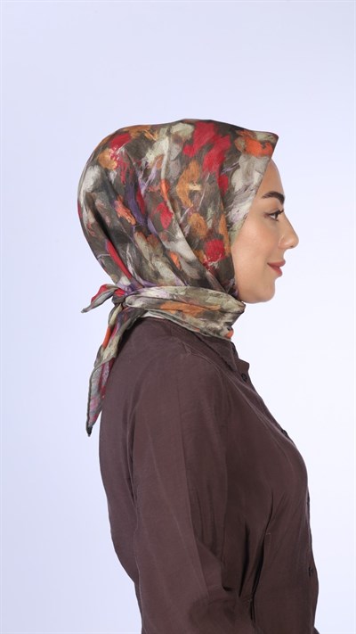 Locella Soft Pamuk Eşarp Yeşil