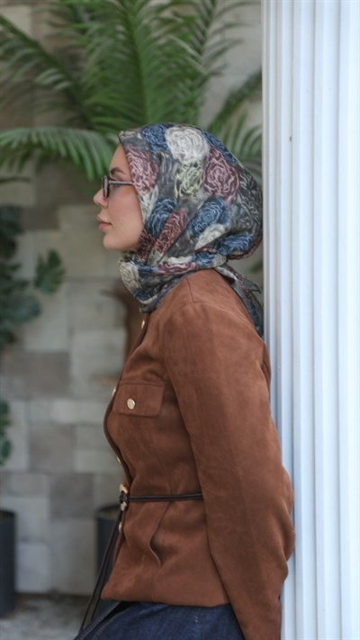 Locella Soft Pamuk Eşarp Vizon