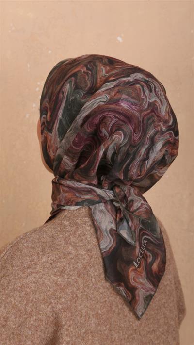 Locella Soft Pamuk Eşarp Yeşil