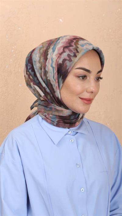 Locella Soft Pamuk Eşarp Çok Renkli