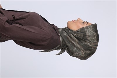 Locella Soft Pamuk Eşarp Yeşil