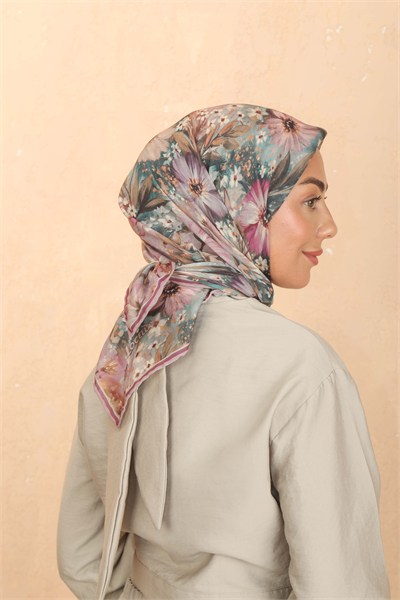 Locella Soft Pamuk Eşarp Fuşya