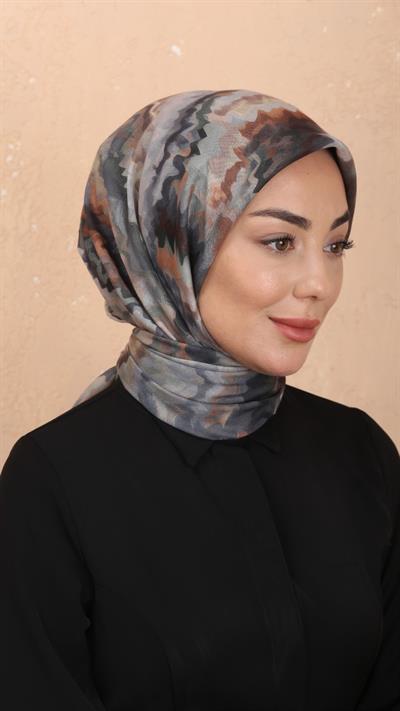 Locella Soft Pamuk Eşarp Siyah