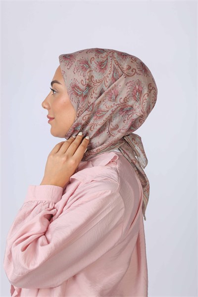 Locella Soft Pamuk Eşarp Keten Rengi