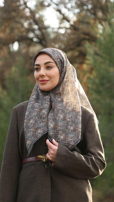 Locella Soft Pamuk Eşarp Gri