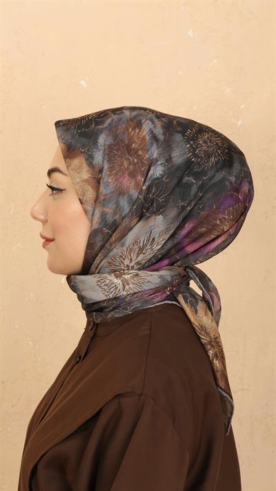 Locella Soft Pamuk Eşarp Siyah