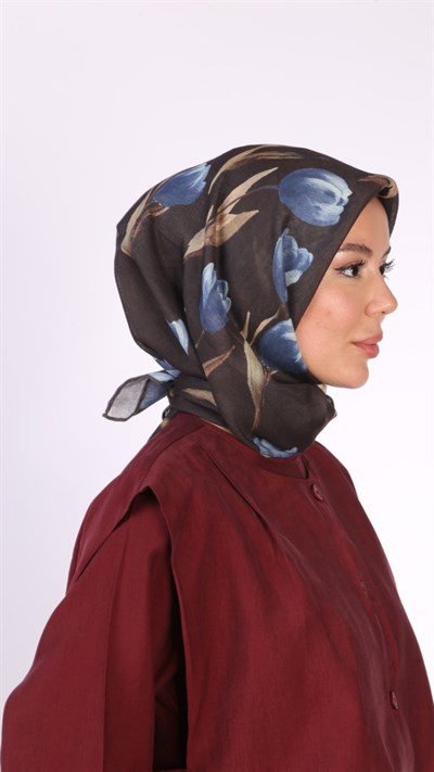 Locella Soft Pamuk Eşarp Acı Kahve