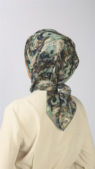 Locella Soft Pamuk Eşarp Mint