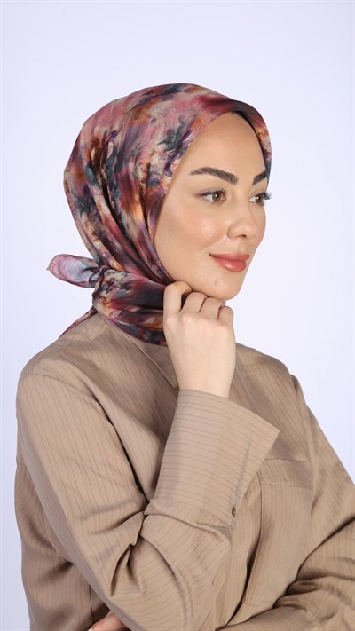 Locella Soft Pamuk Eşarp Pembe