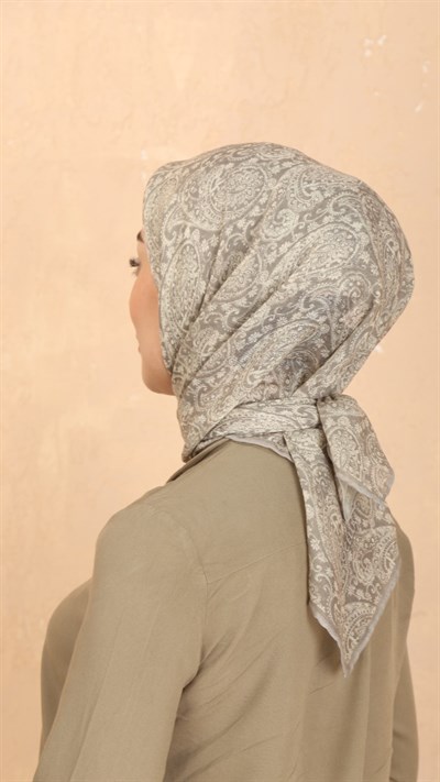 Locella Soft Pamuk Eşarp Kum Beji