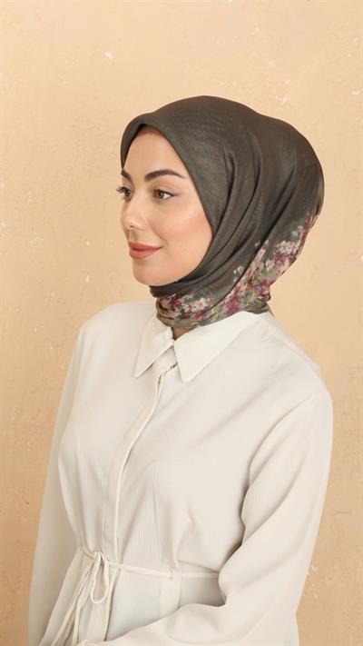 Locella Soft Pamuk Eşarp Yeşil