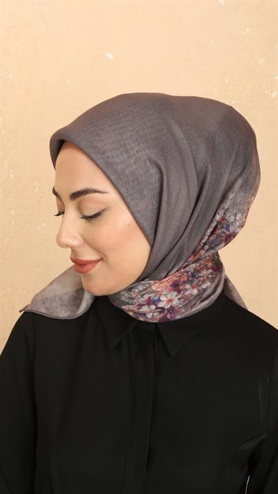 Locella Soft Pamuk Eşarp Kakao