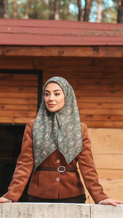 Locella Soft Pamuk Eşarp Çağla Yeşili