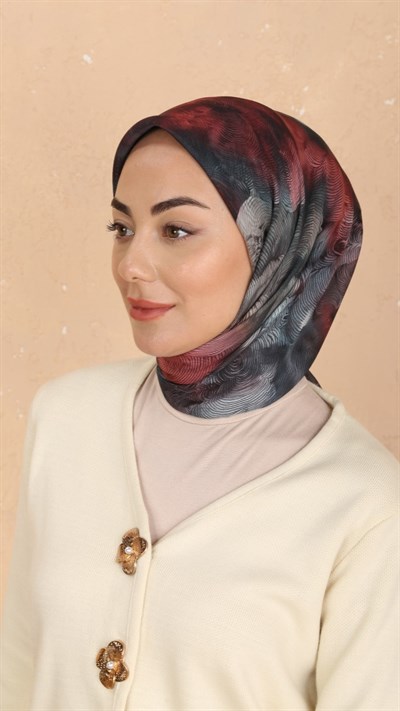 Locella Soft Pamuk Eşarp Siyah