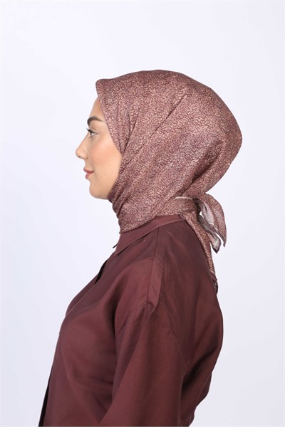 Locella Soft Pamuk Eşarp Mürdüm
