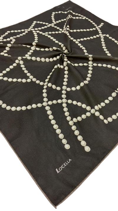 Locella Soft Pamuk Eşarp Kahve